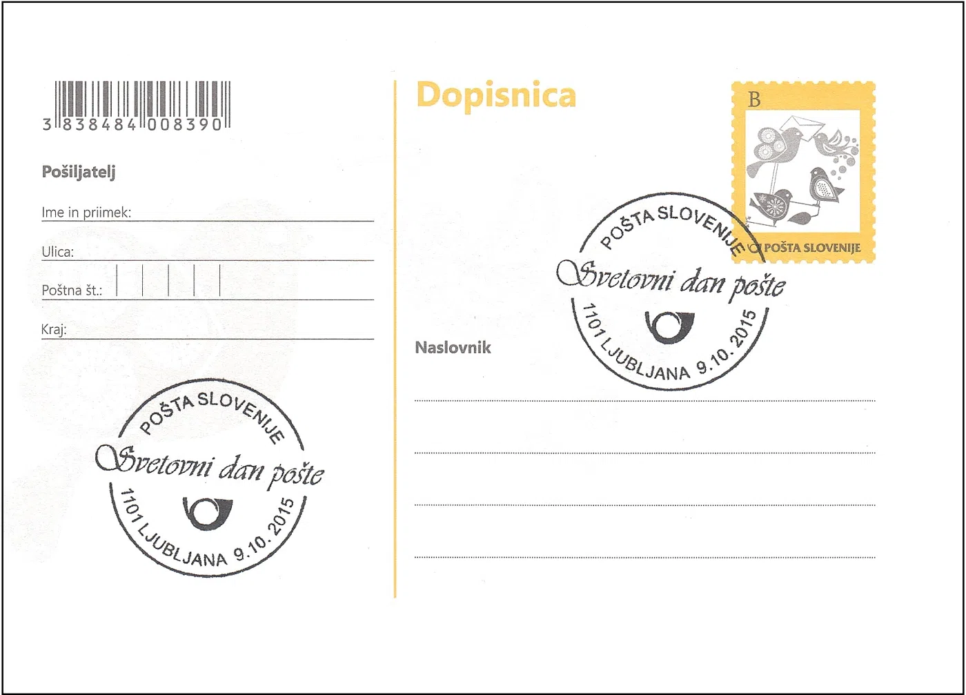 SVETOVNI DAN POŠTE